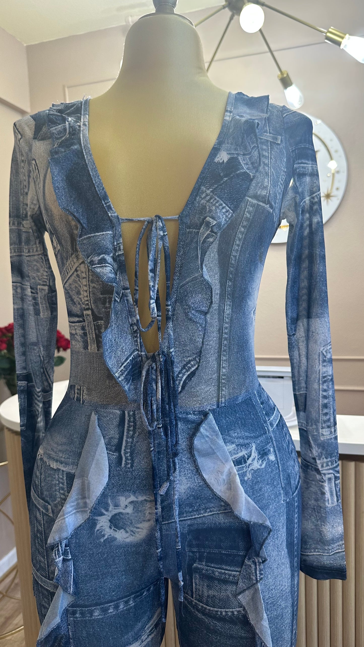 Blue Jumpsuit