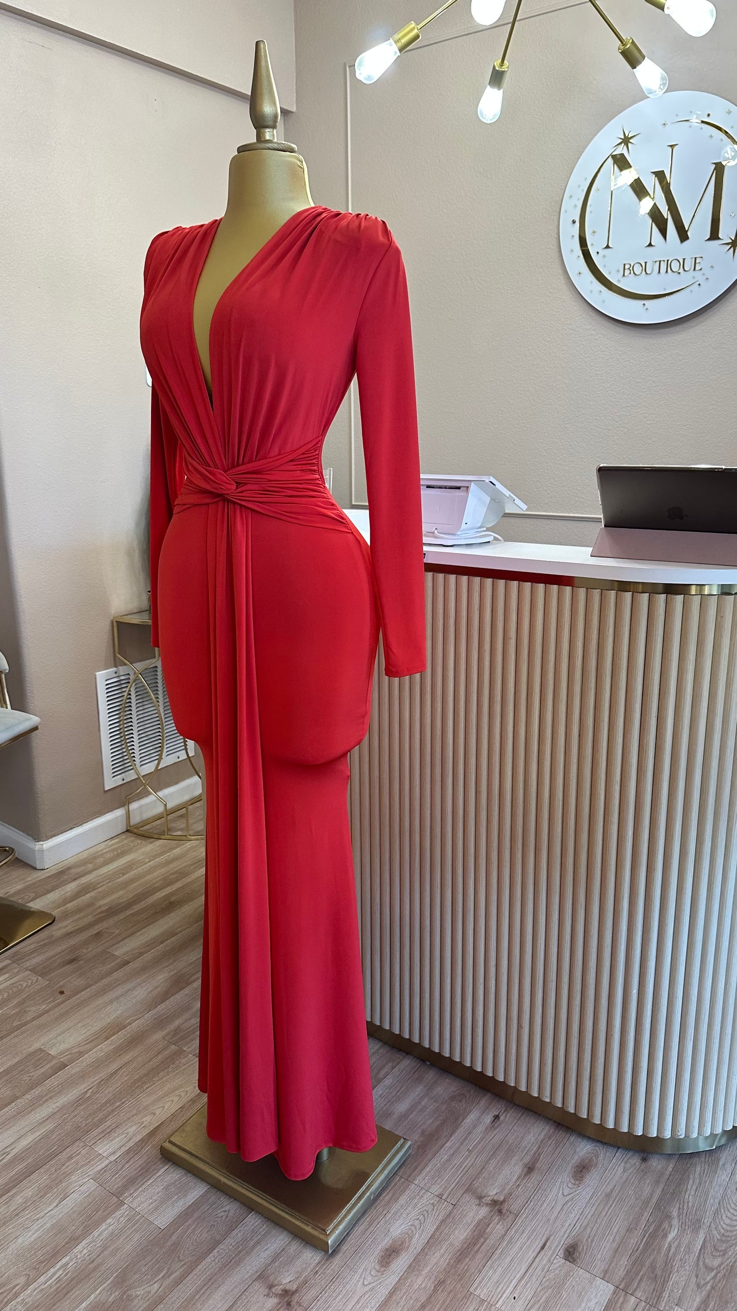 Elegant red Dress ❤️